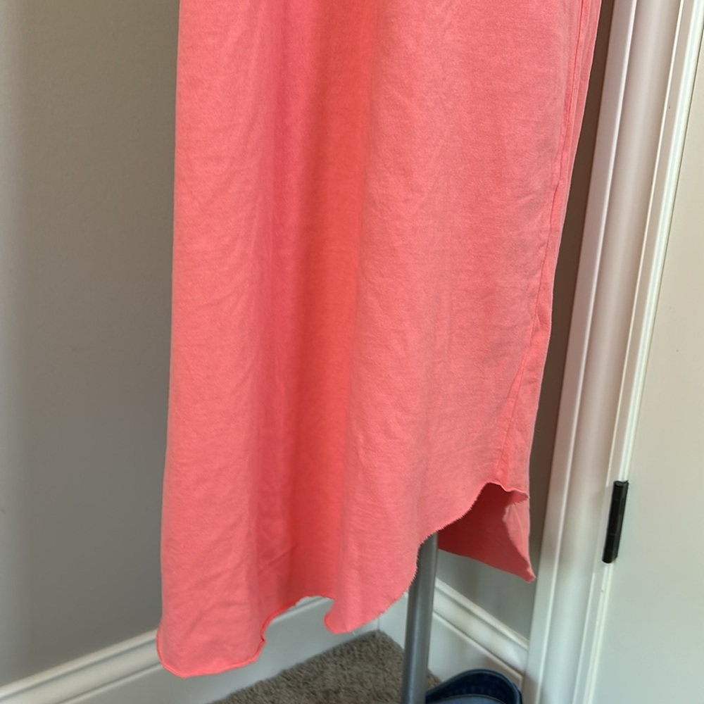 Frank & Eileen Pink Short-Sleeve Midi Dress - Picture 6 of 13